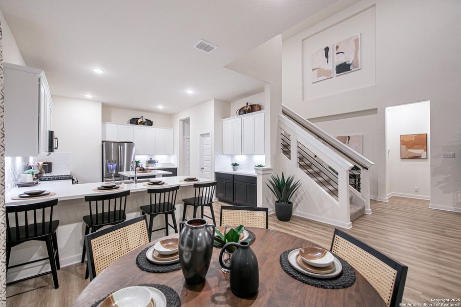 Furnished interior view inside a new home in Buffalo Crossing, Cibolo (Image 33).