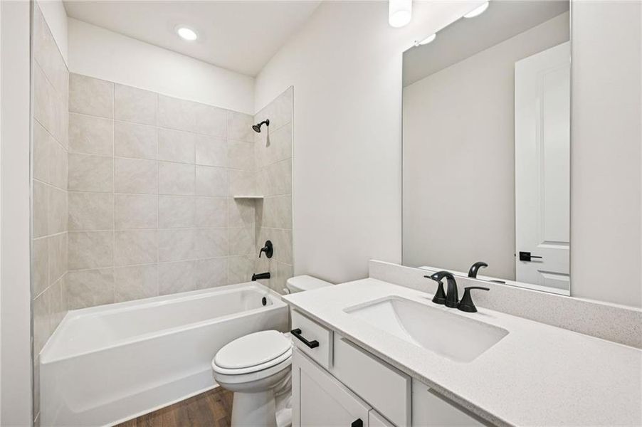 Furnished interior view inside a new home in River Pointe, Monroe (Image 13).