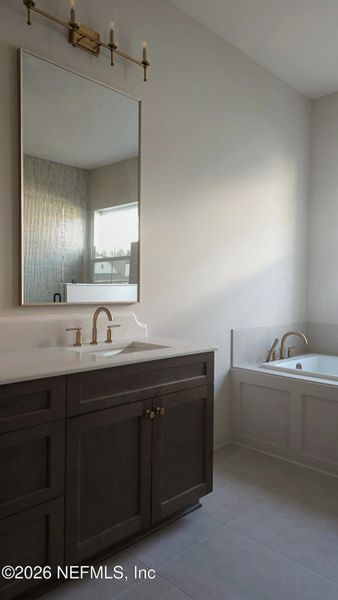 Furnished interior view inside a new home in Highpointe at Rivertown, St. Johns (Image 4).