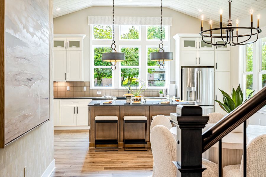 Representative furnished interior of a home built from the Beckett by Fischer Homes in Twin Lakes, Hoschton (Image 21).