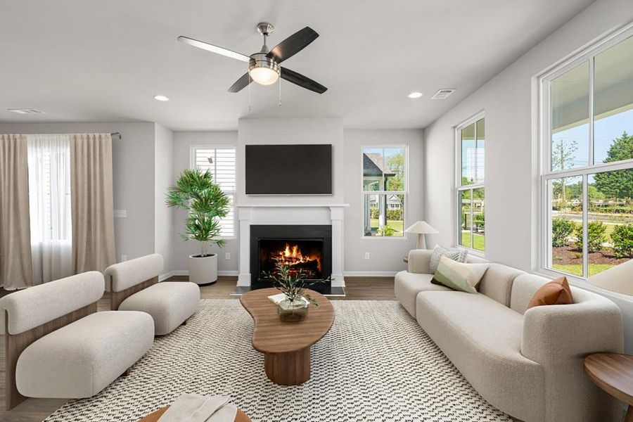 Furnished interior view inside a new home in Harmony, Auburn (Image 13). Furnished interior view inside a new home in Harmony, Auburn (Image 13).
