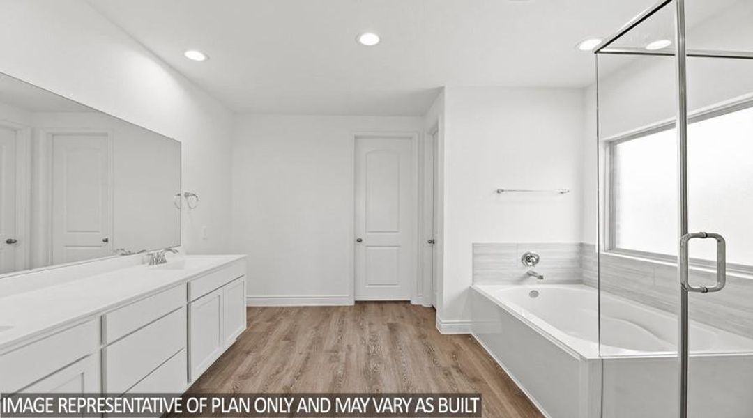 Furnished interior view inside a new home in River Ranch Estates, Dayton (Image 11).
