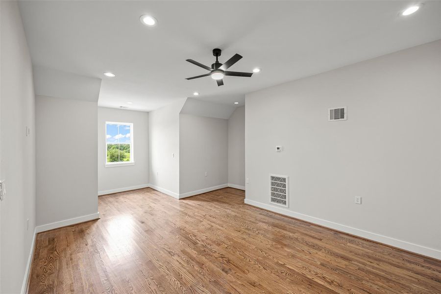 Spacious, unfurnished interior of a new home in , Cypress (Image 32).