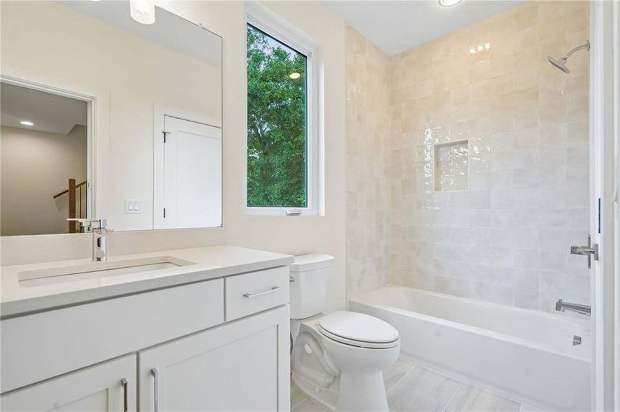 Furnished interior view inside a new home in , Decatur (Image 12).