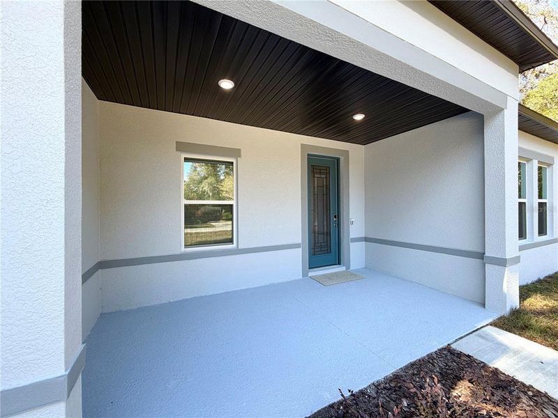 Exterior details and patio area of a home in Inverness, Inverness (Image 2). Exterior details and patio area of a home in Inverness, Inverness (Image 2).