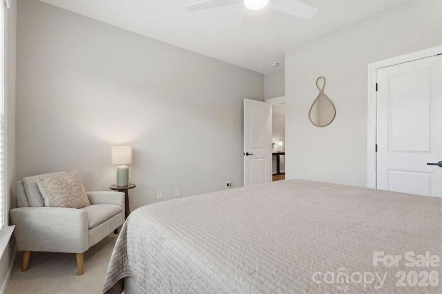 Furnished interior view inside a new home in , Charlotte (Image 19).