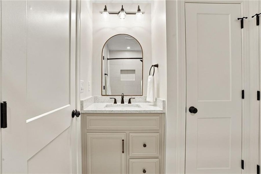 Furnished interior view inside a new home in , Auburn (Image 67).