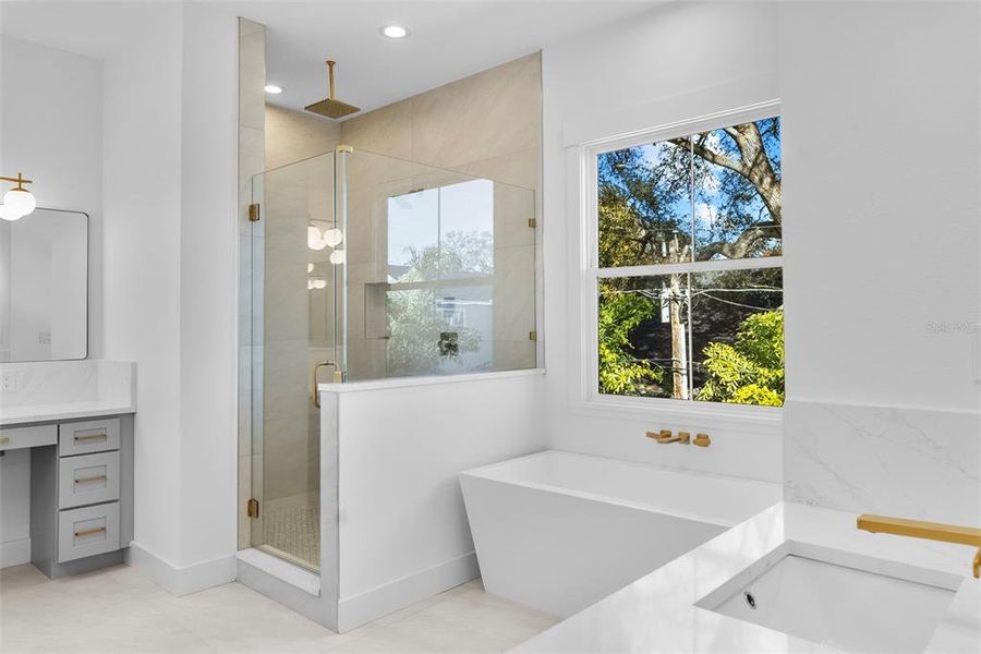 Furnished interior view inside a new home in , Tampa (Image 14). Furnished interior view inside a new home in , Tampa (Image 14).