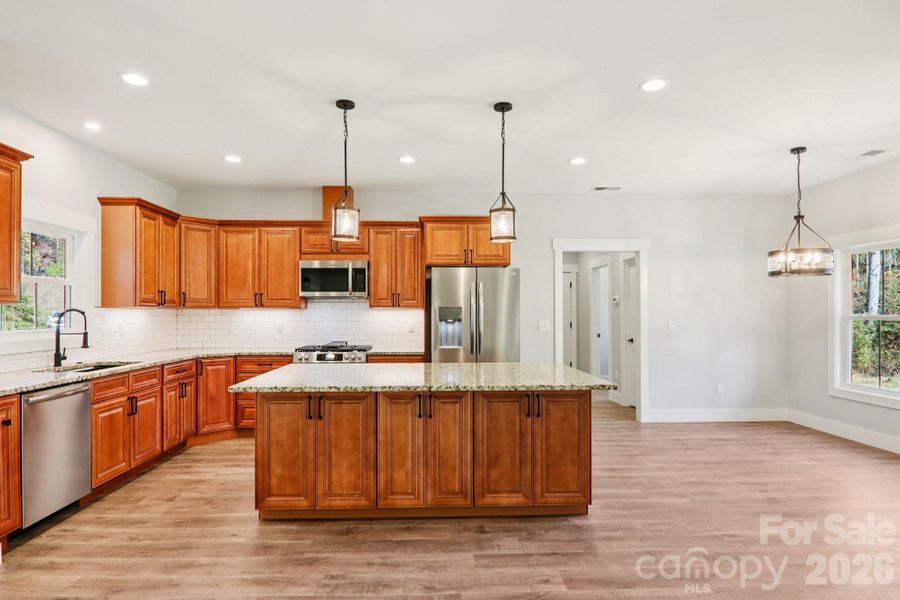 Furnished interior view inside a new home in , Hendersonville (Image 5).