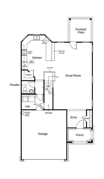 This floor plan features 3 bedrooms, 2 full baths, 1 half bath and over 2,000 square feet of living space.