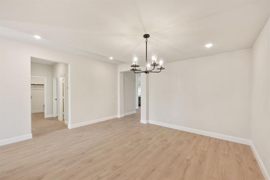 Spacious, unfurnished interior of a new home in Coyote Crossing, Godley (Image 38).