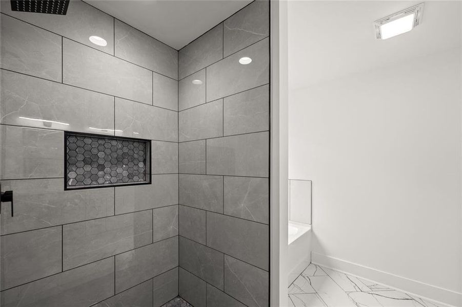 Close-up of interior finishes inside a home in , Clarkesville (Image 17).