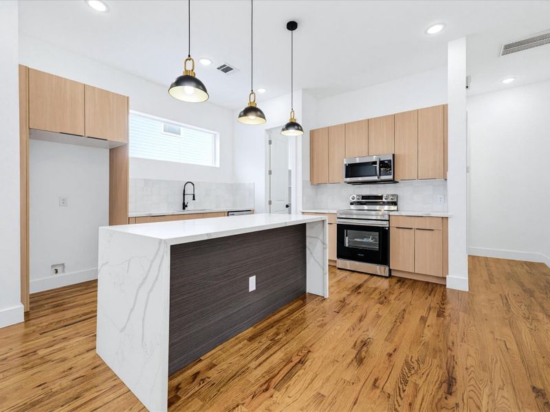 Furnished interior view inside a new home in , Houston (Image 11).