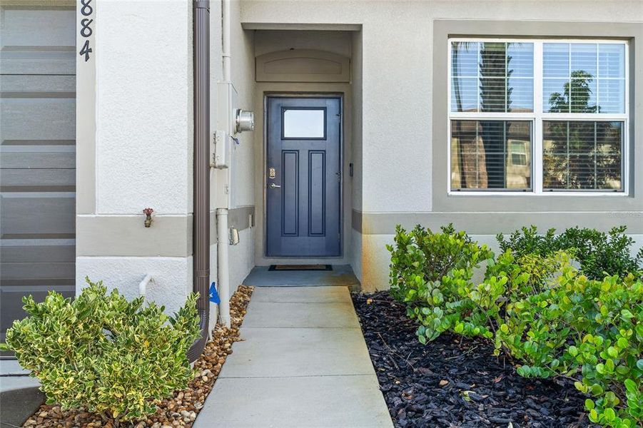 Front exterior of a new home in , Zephyrhills, FL, highlighting curb appeal (Image 20).