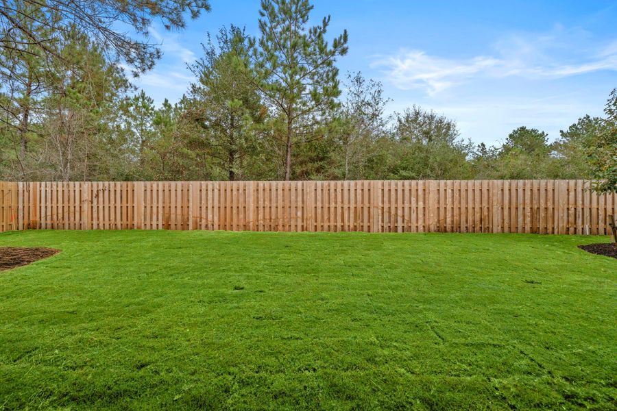 Exterior details and patio area of a home in COLTON, Montgomery (Image 20).