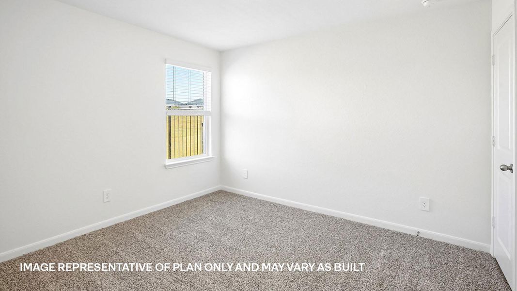 Representative unfurnished interior of a home built from the The Lakeway by D.R. Horton in Revelry, Del Valle (Image 45).