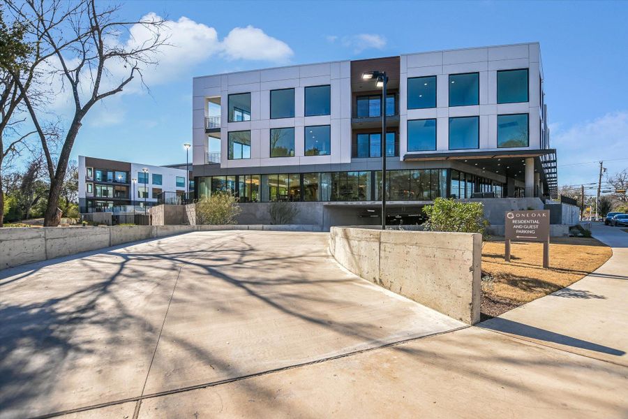 Front exterior of a home in the One Oak community, located in Austin, TX (Image 9).