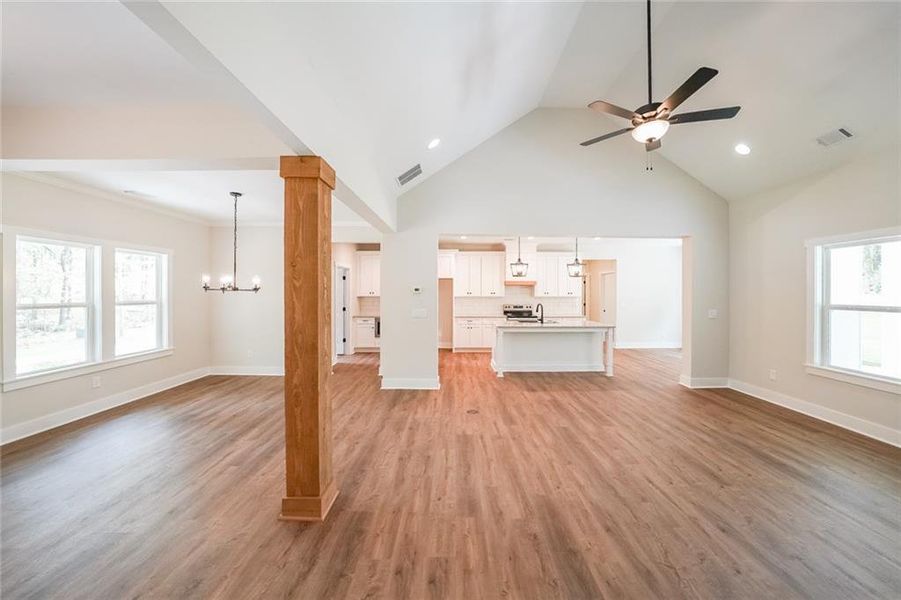 Spacious, unfurnished interior of a new home in , Rockmart (Image 11).