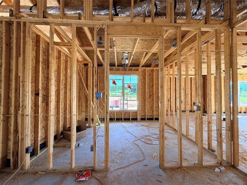 In-progress construction of a new home in Monarch Manor, Poolville, TX (Image 8).