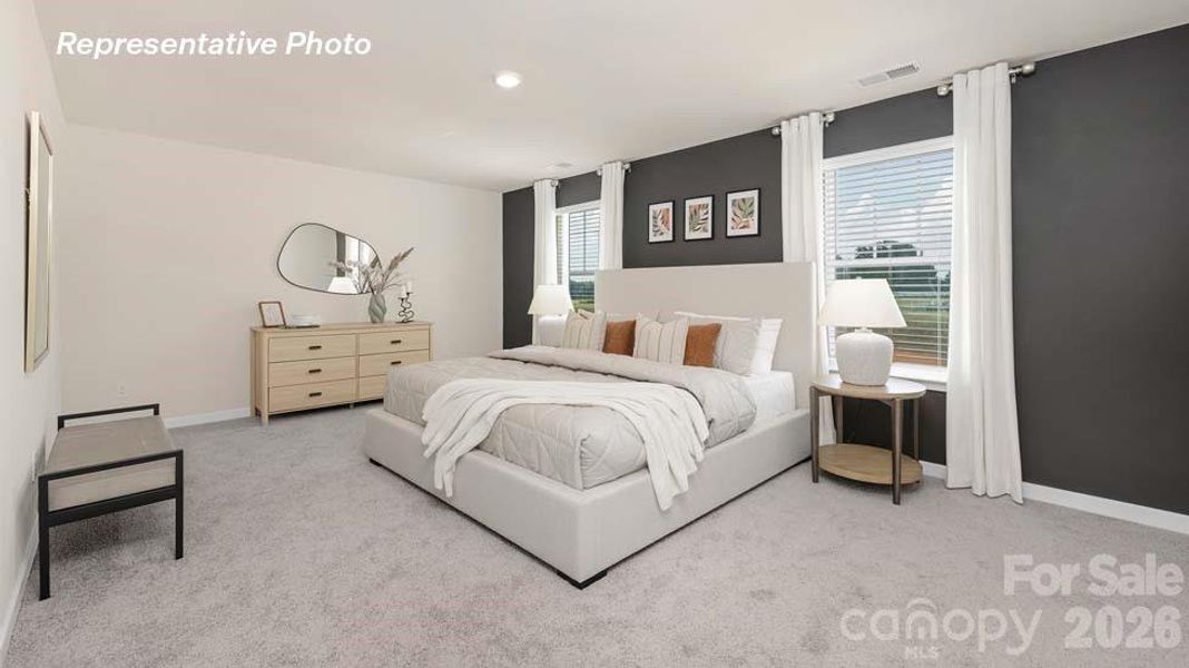 Furnished interior view inside a new home in Bristol Terrace, Statesville (Image 5).