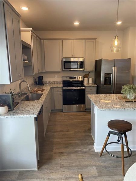 Furnished interior view inside a new home in , Temple (Image 14). Furnished interior view inside a new home in , Temple (Image 14).