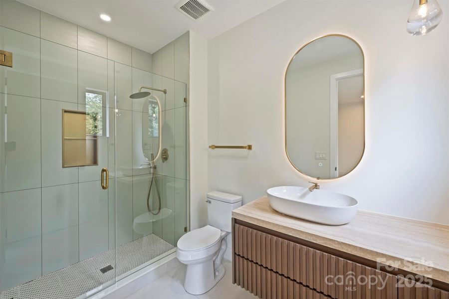 Furnished interior view inside a new home in , Charlotte (Image 39).