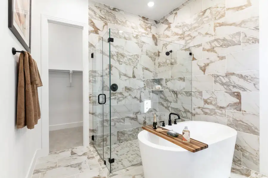 Representative Primary Bathroom - some options shown