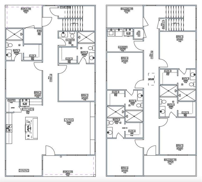 2D floor plan layout of this home in , Waco, TX (Image 3).