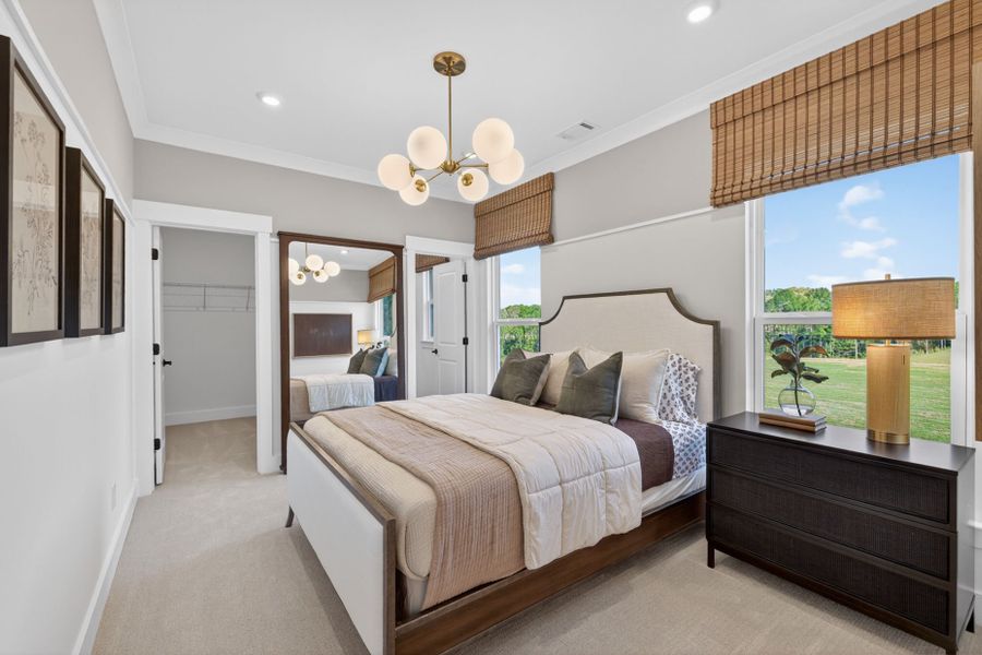 Representative furnished interior of a home built from the Riverton by Pulte Homes in Riversprings, Dacula (Image 37).