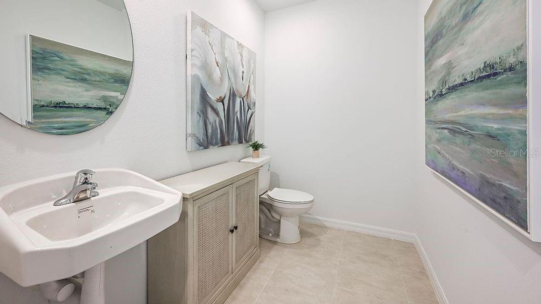 Furnished interior view inside a new home in Waterstone, Groveland (Image 7).
