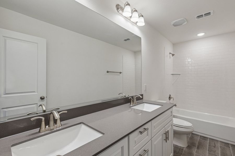 Representative furnished interior of a home built from the Isabella by Megatel Homes in Sicily, Princeton (Image 8).
