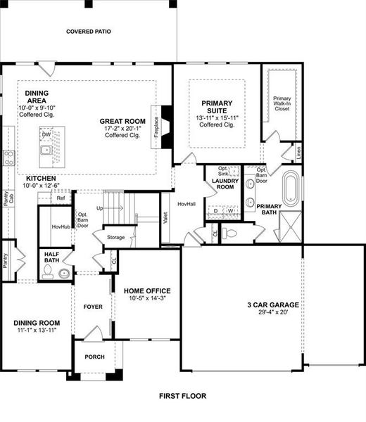 2D floor plan layout of this home in Lincoln Pointe, Van Alstyne, TX (Image 25). 2D floor plan layout of this home in Lincoln Pointe, Van Alstyne, TX (Image 25).