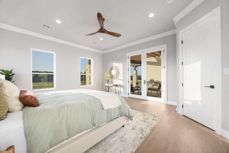Furnished interior view inside a new home in , Liberty Hill (Image 8). Furnished interior view inside a new home in , Liberty Hill (Image 8).