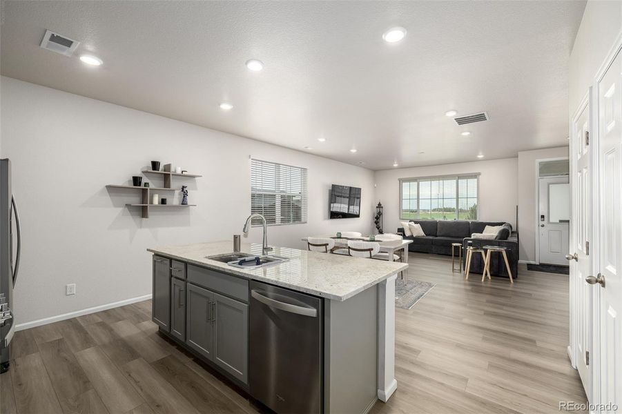Furnished interior view inside a new home in , Aurora (Image 19). Furnished interior view inside a new home in , Aurora (Image 19).