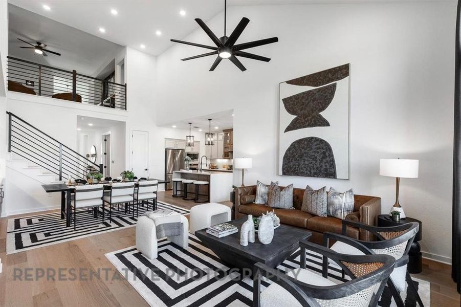 Furnished interior view inside a new home in Sonoma Verde: 60ft. lots, McLendon-Chisholm (Image 5). Furnished interior view inside a new home in Sonoma Verde: 60ft. lots, McLendon-Chisholm (Image 5).