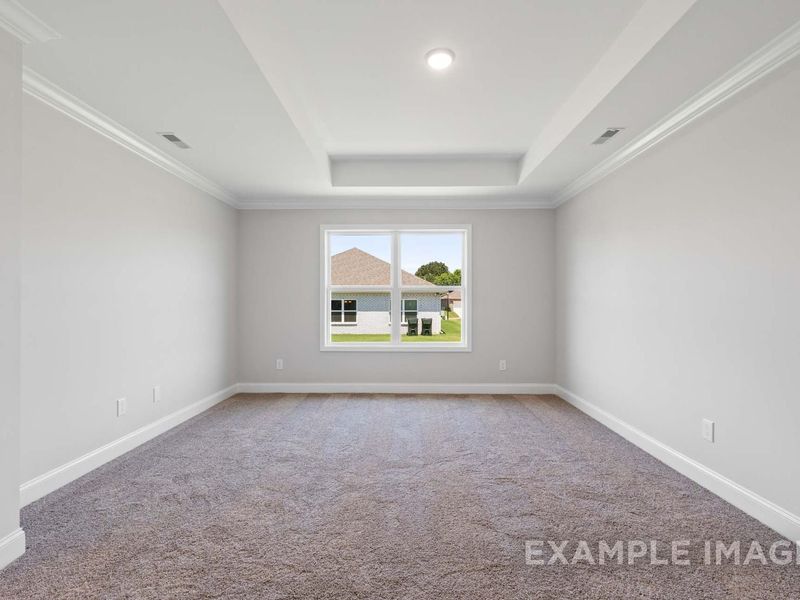 Representative unfurnished interior of a home built from the The Holly M by Davidson Homes LLC in Mercer Meadows, Royse City (Image 27).