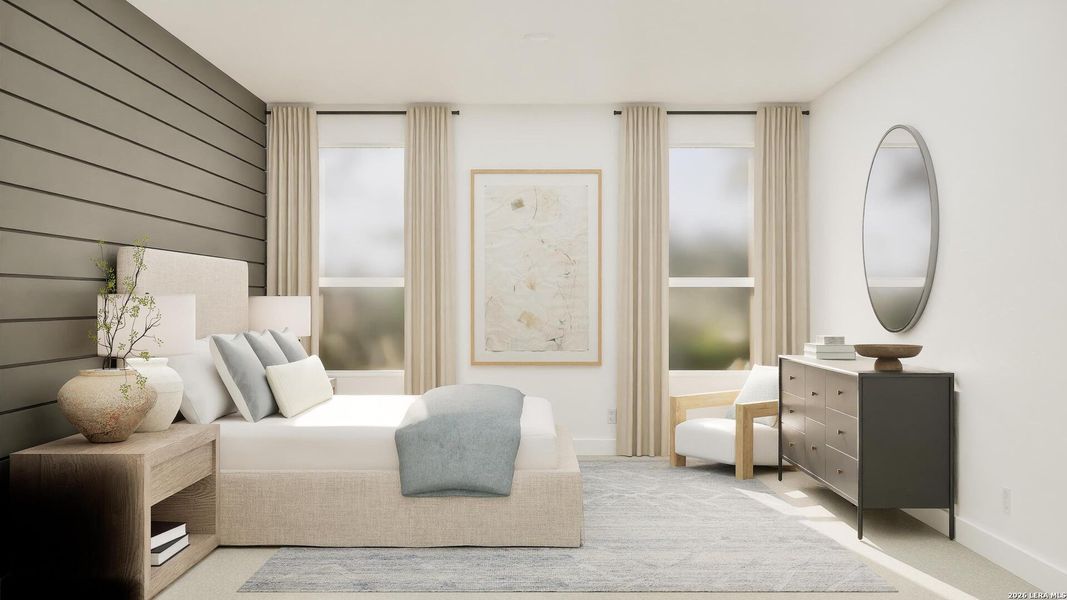 Furnished interior view inside a new home in Royal Oak, Corpus Christi (Image 3).