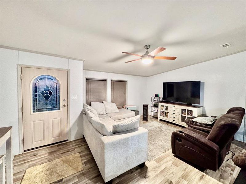 Furnished interior view inside a new home in , Wills Point (Image 3).