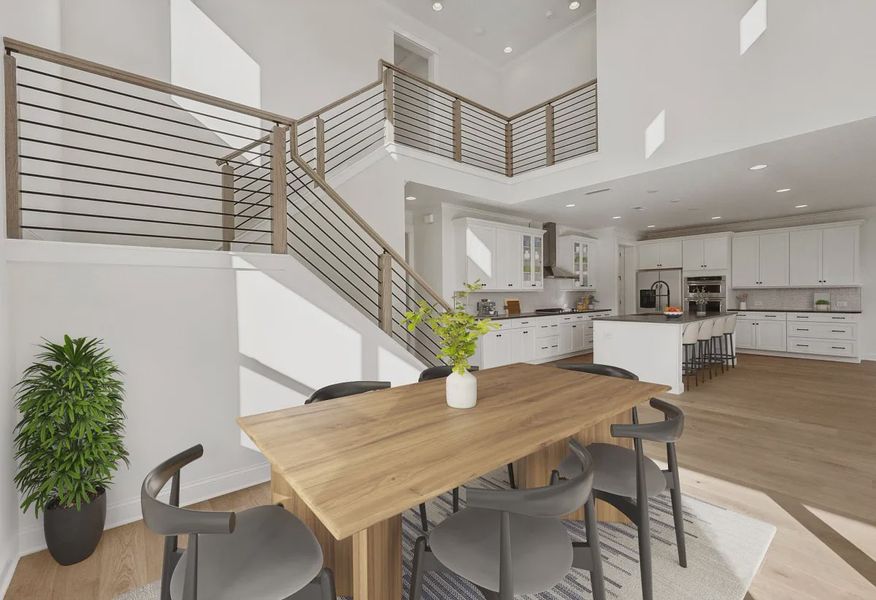 Virtually Staged Dining - 3 of 22