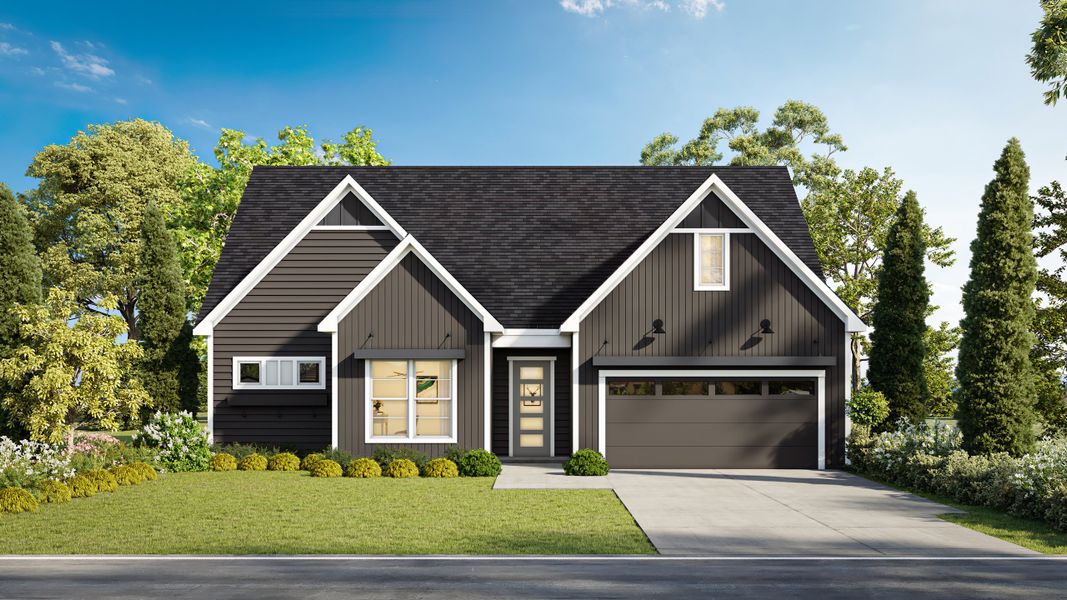 Front exterior of a home in the Country Club Creek community, located in Ayden, NC (Image 2).