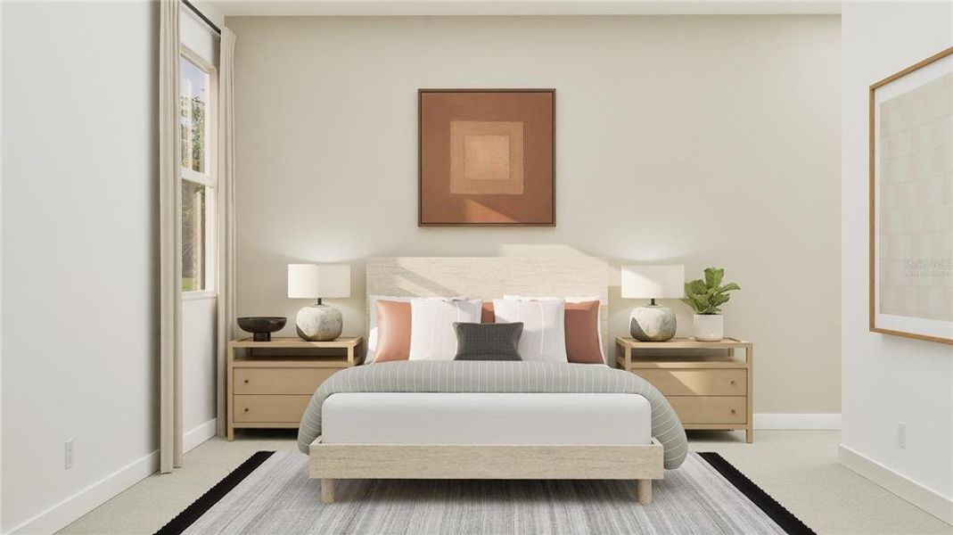 Furnished interior view inside a new home in Bridgewalk: Executive Collection, St. Cloud (Image 11).