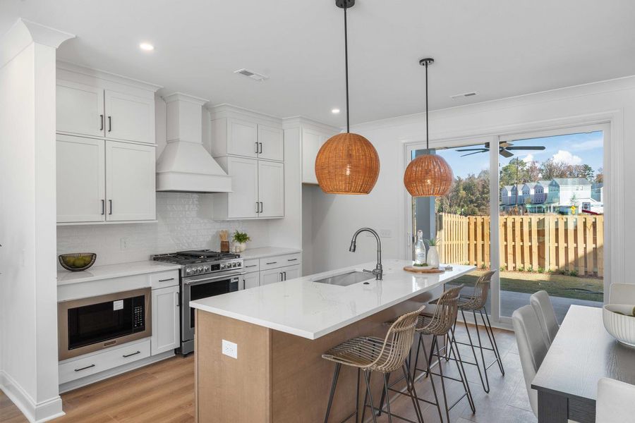 Furnished interior view inside a new home in , Johns Island (Image 44).