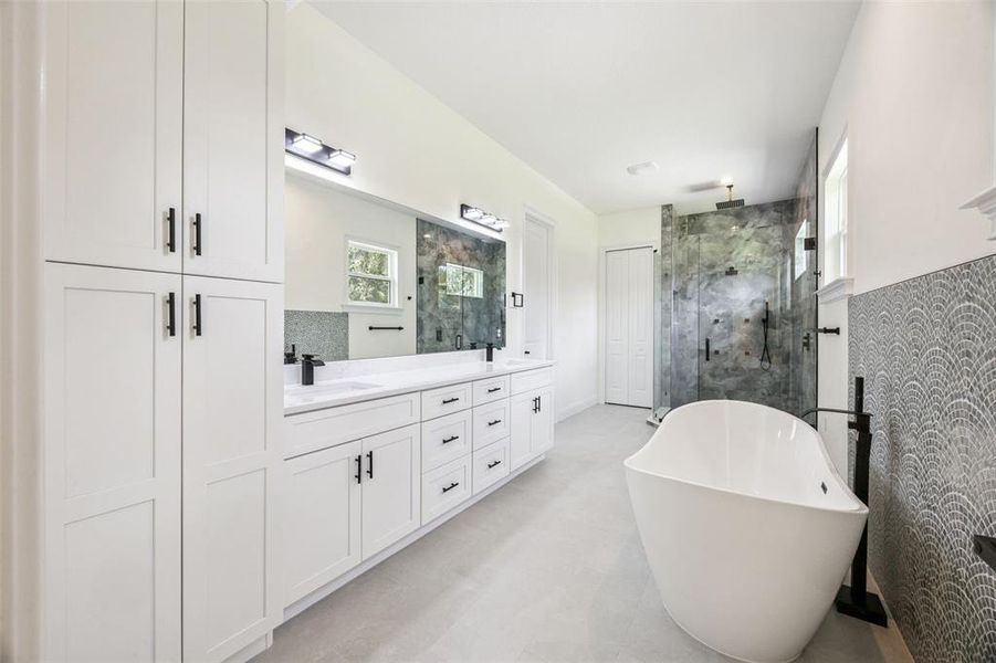 Furnished interior view inside a new home in , Clermont (Image 13).