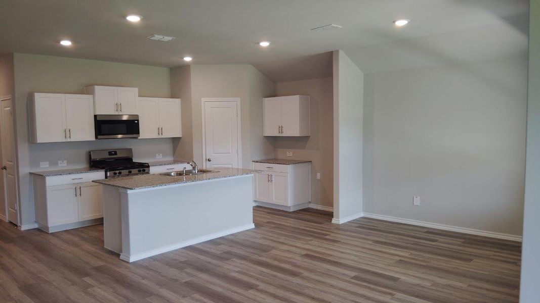 Furnished interior view inside a new home in Rosewood at Beltmill, Fort Worth (Image 7).