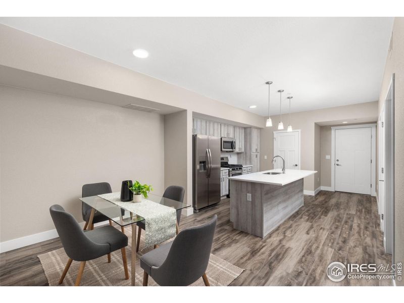 Furnished interior view inside a new home in , Lafayette (Image 2).