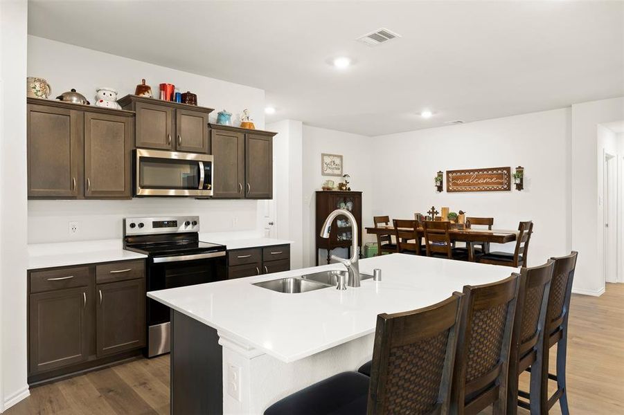 Furnished interior view inside a new home in , Lancaster (Image 9).