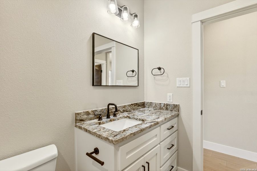 Furnished interior view inside a new home in , Poth (Image 8).