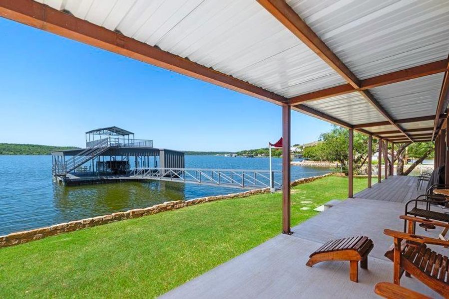Exterior details and patio area of a home in , Graham (Image 17).