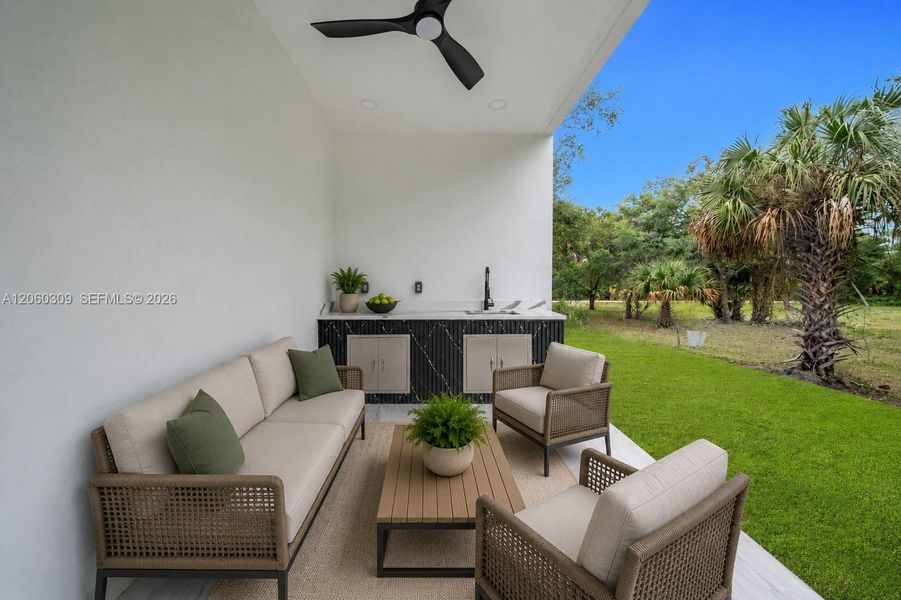 Exterior details and patio area of a home in , Lehigh Acres (Image 27).