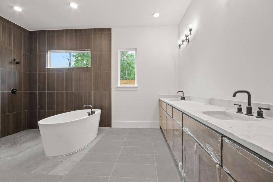 Furnished interior view inside a new home in Two Step Farm, Montgomery (Image 9).